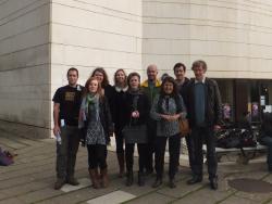 MA Language Policy & Planning students visited the Basque country recently