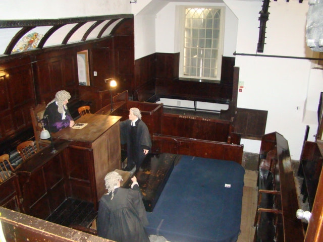 The Courthouse in Beaumaris where Murphy was tried