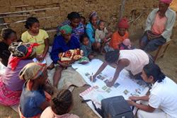 The research team carried out focus group discussions to explore the ways in which biodiversity offsets influences local livelihoods