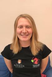 Clare Barwood is off to provide support to Anglesey's team at the Island Games in Gibraltar.