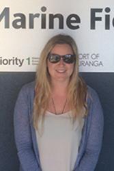 Helen Cadwallader at the University of Waikato Coastal Marine Field Station 