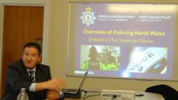 DCI Iestyn Davis provides an overview of policing in North Wales