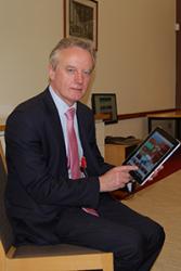 Prof John G Hughes using the new website.