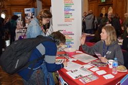 Some of the participants at the Jobs Fair. 