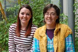 Leah Johnstone and Kami Koldewyn will be taking part in Soapbox Science in Swansea.