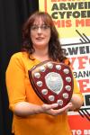 Dinah Jennings, a Childhood Studies student from Llandudno received the Peer Guide of the Year Award.