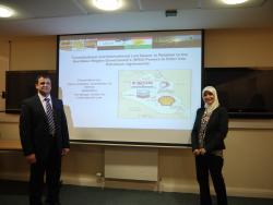 Sinan Ali (right) and Nidham Al Abasey (left)