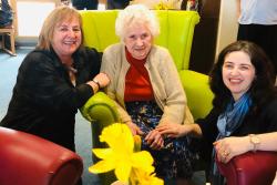 Care home residents in Aberystwyth have been enjoying music that has a personal resonance for them at a special event ahead of Welsh Language Music Day on February 8th. 