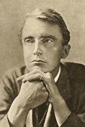 Edward Thomas used English to write about the spirit of Wales.: Arthur St John Adcock/Wikimedia