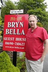 Mark Edwards of Bryn Bella Guest House.