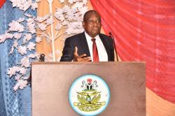  Air Vice Marshall Francis Bassey during the launch of his book 