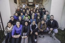 Global REACH, Cerro de Pasco, Peru, June 2018 (Lydia Simpson, front row, second from left; Jonathan Moore, right at the back, centre)