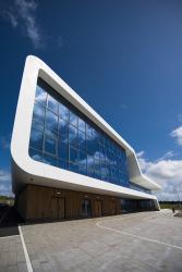  The striking M-SParc building at Gaerwen, Anglesey