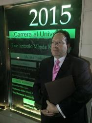 Professor Bernardo Batiz-Lazo was recently awarded ITAM's Professional Merit Award