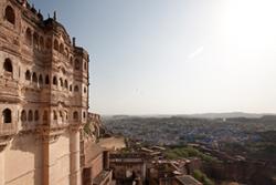 A view overlooking Mysore city.