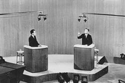 Kennedy and Nixon TV debate.: Associated Press, Creative Commons. Wikimedia Commons