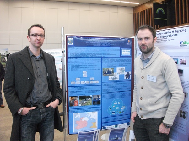 Aonghus & John present Hydro-BPT project at ENVIRON 2013.