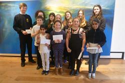 The Art, Poetry and Photography competition winners.