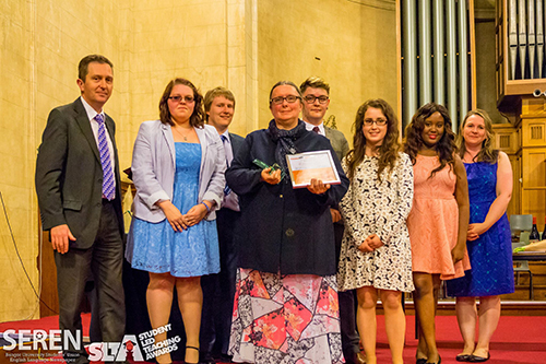 Sian Pierce received the Outstanding Pastoral Support award