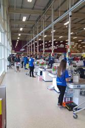 Supermarket bag packing to raise funds