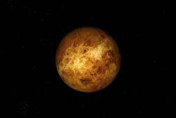 An artist's impression of Venus: Blobbie244 [CC BY-SA 3.0 (https://creativecommons.org/licenses/by-sa/3.0)]