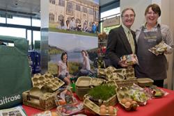 Nick Laflin, Chief Technician on the project and his wife, Rosemarie, who is a partner at Waitrose.