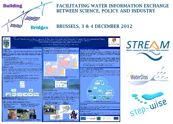 SPI-Water Conference, 3rd & 4th December 2012: Organised by the SPI-Water cluster, which consists of three EC FP7 projects dealing with Science-Policy-Industry Interfacing in Water management: STREAM, WaterDiss2.0 and STEP-WISE.