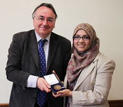 Professor Alan Shore and Zubaida Abdul Sattar