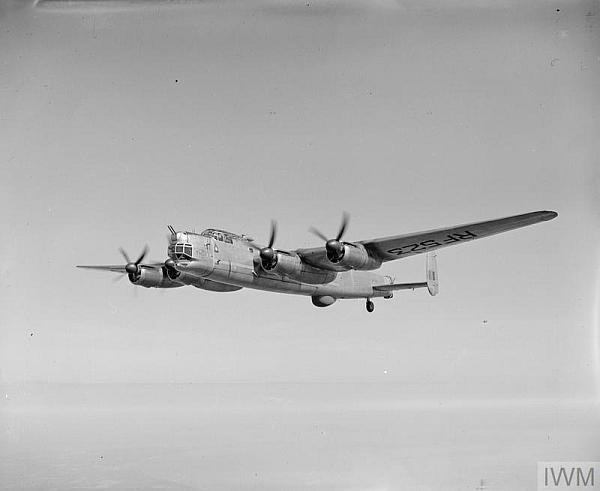 An Avro Lincoln Bomber: It was larger and had a greater range than the Lancaster Bomber. Only four survive today, the only one in the UK can be seen at the RAF Museum, Cosford. © IWM ((MOW) R 2407)
