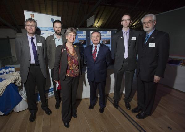 Hydro-BPT team meet with Welsh and Irish Finance Ministers Hutt and Howlin in Swansea