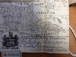 Map from Charles Bertram's Britannicarum Gentium Historiæ Antiquæ Scriptores Tres (1757)