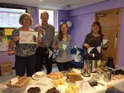 Staff and Students Celebrating World Mental Health Day